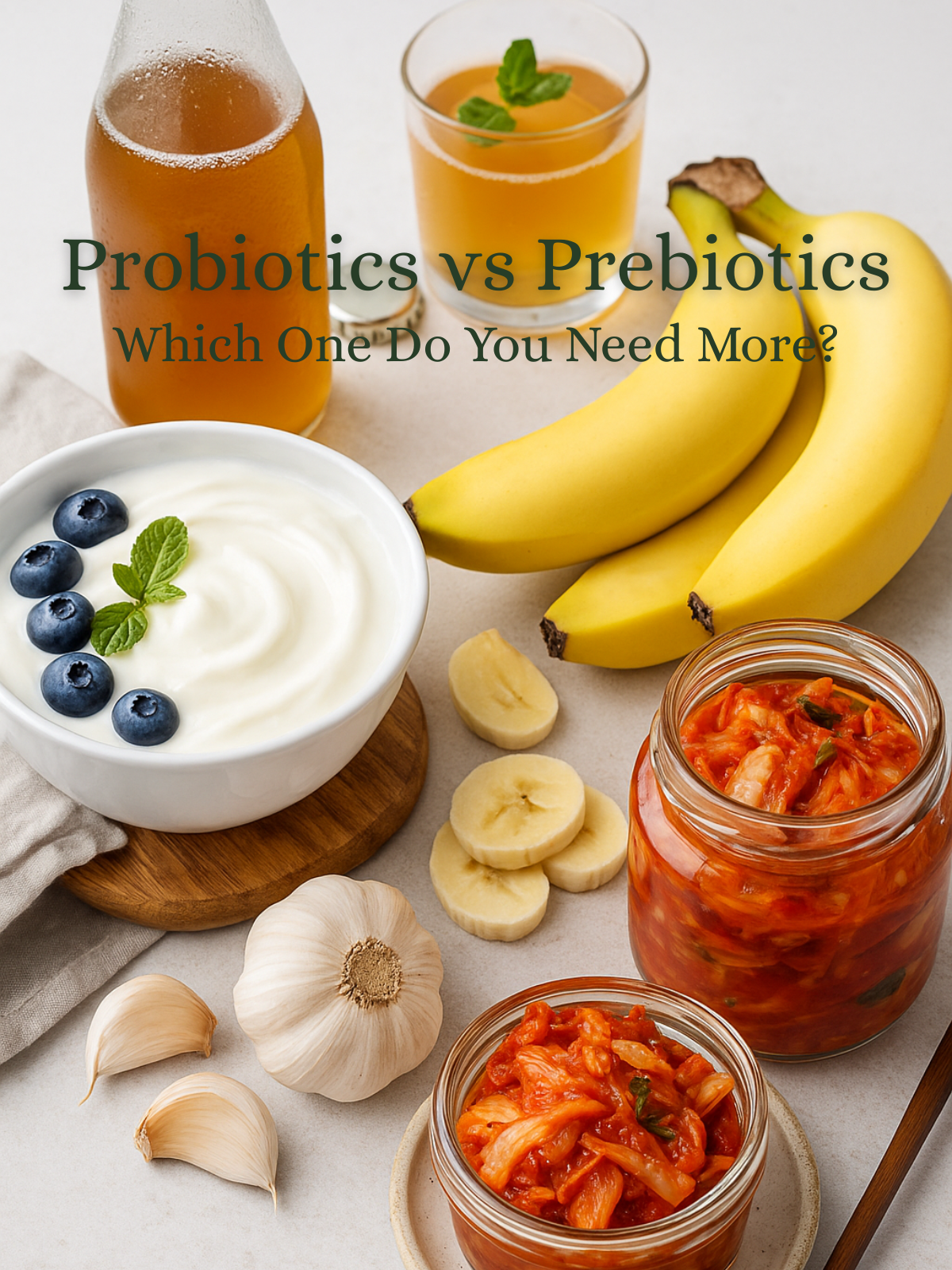 Probiotics vs Prebiotics: What’s the Difference & Which One Do You Need More?