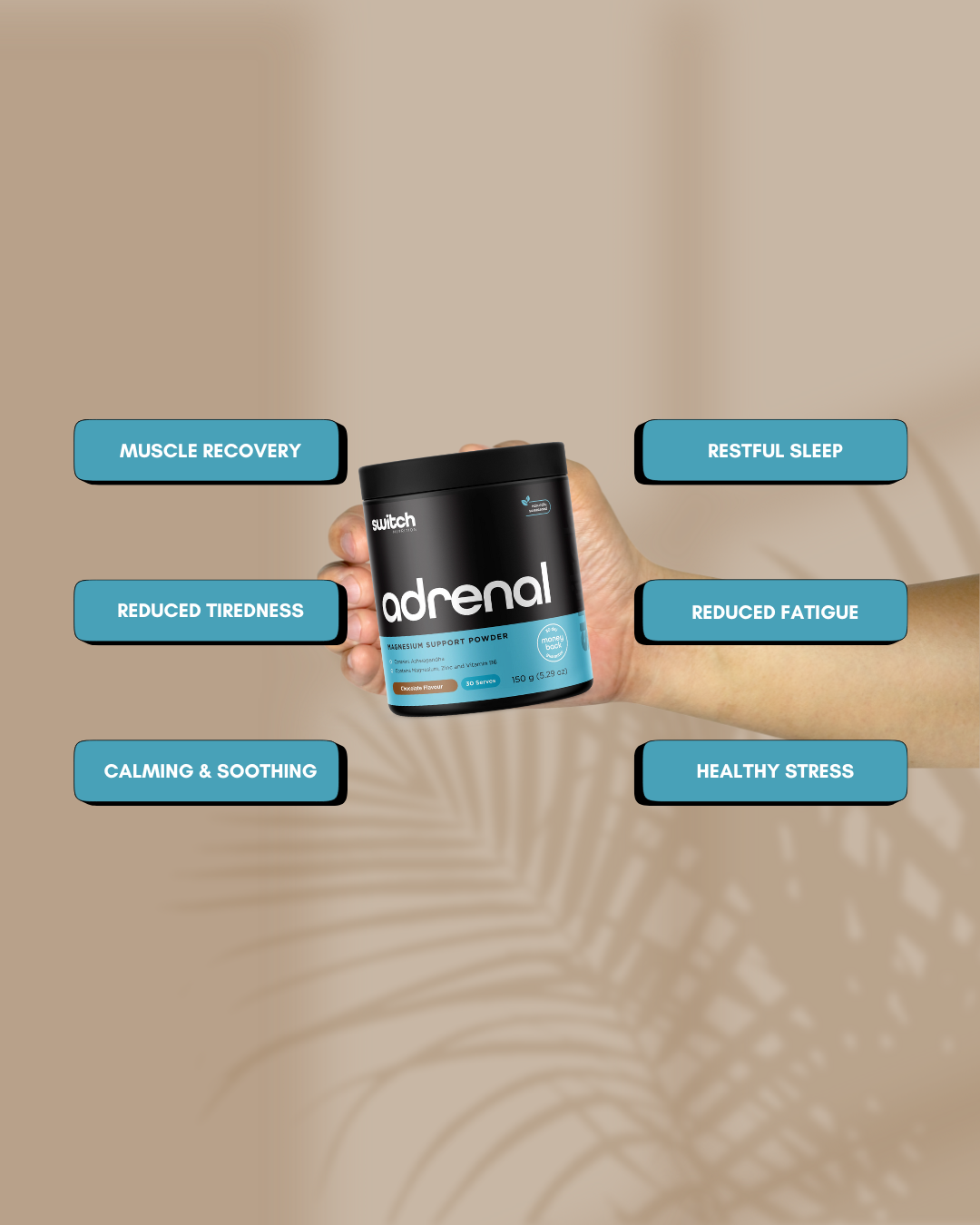 Adrenal Switch Magnesium Support 150g