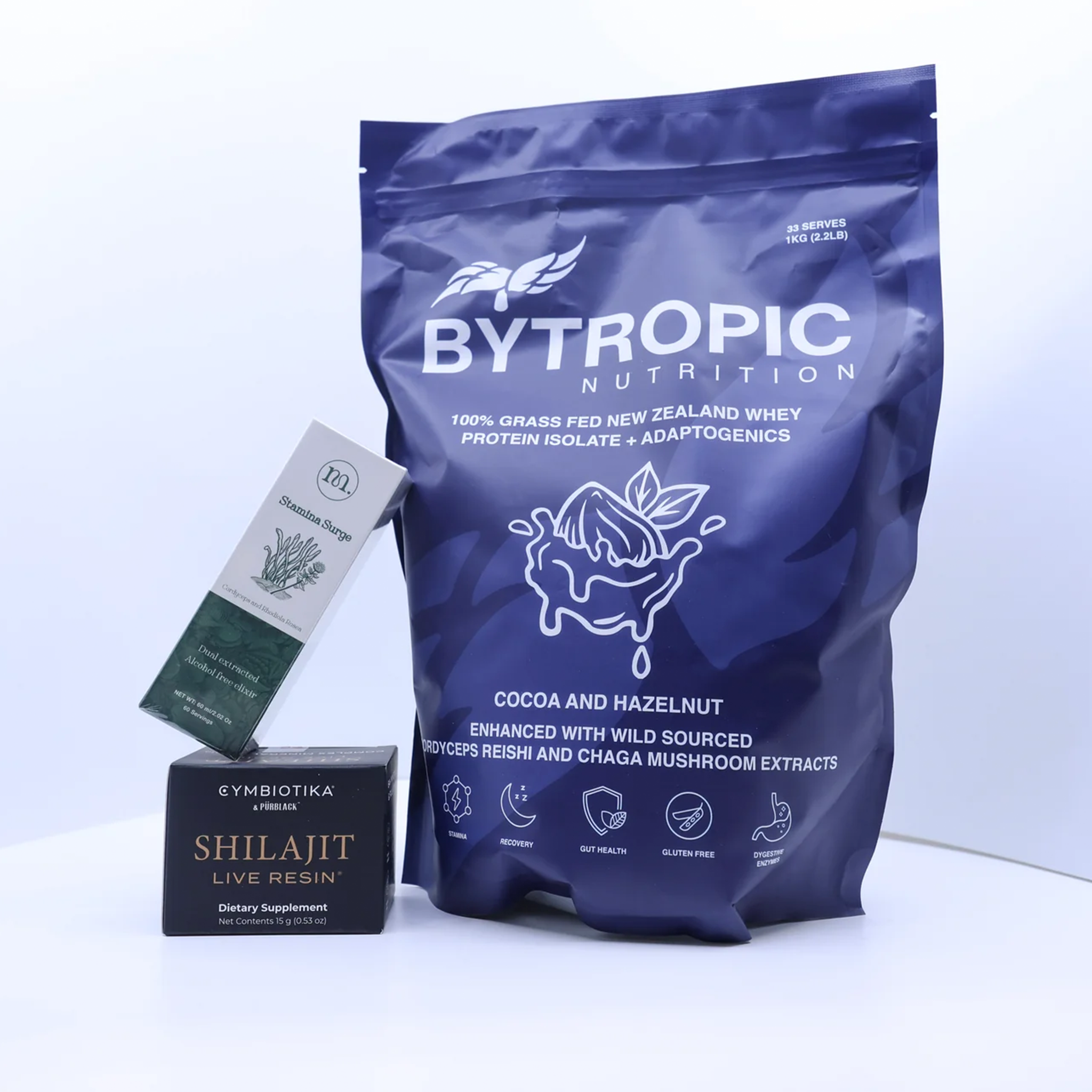 Power Trinity - Mineral Shilajit, WPI CRC Protein & Stamina Surge