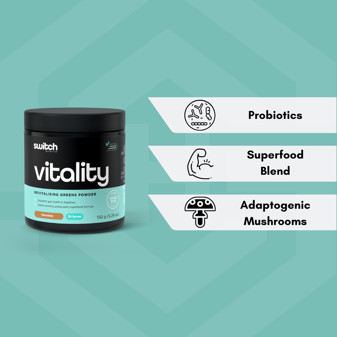 Vitality Switch Greens Powder 150g