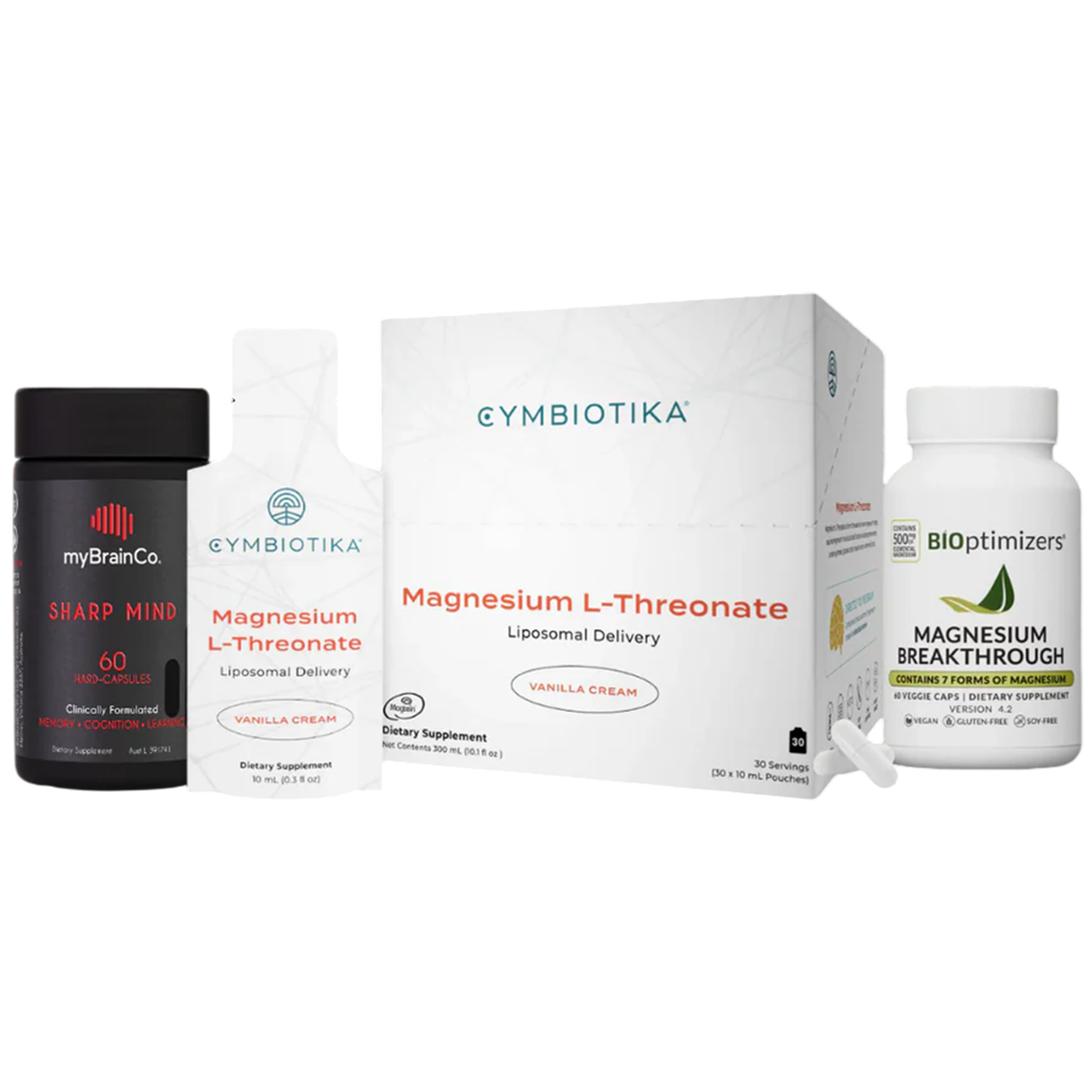 Clarity Trinity - Sharp Mind, Magnesium L-Threonate & Magnesium Breakthrough