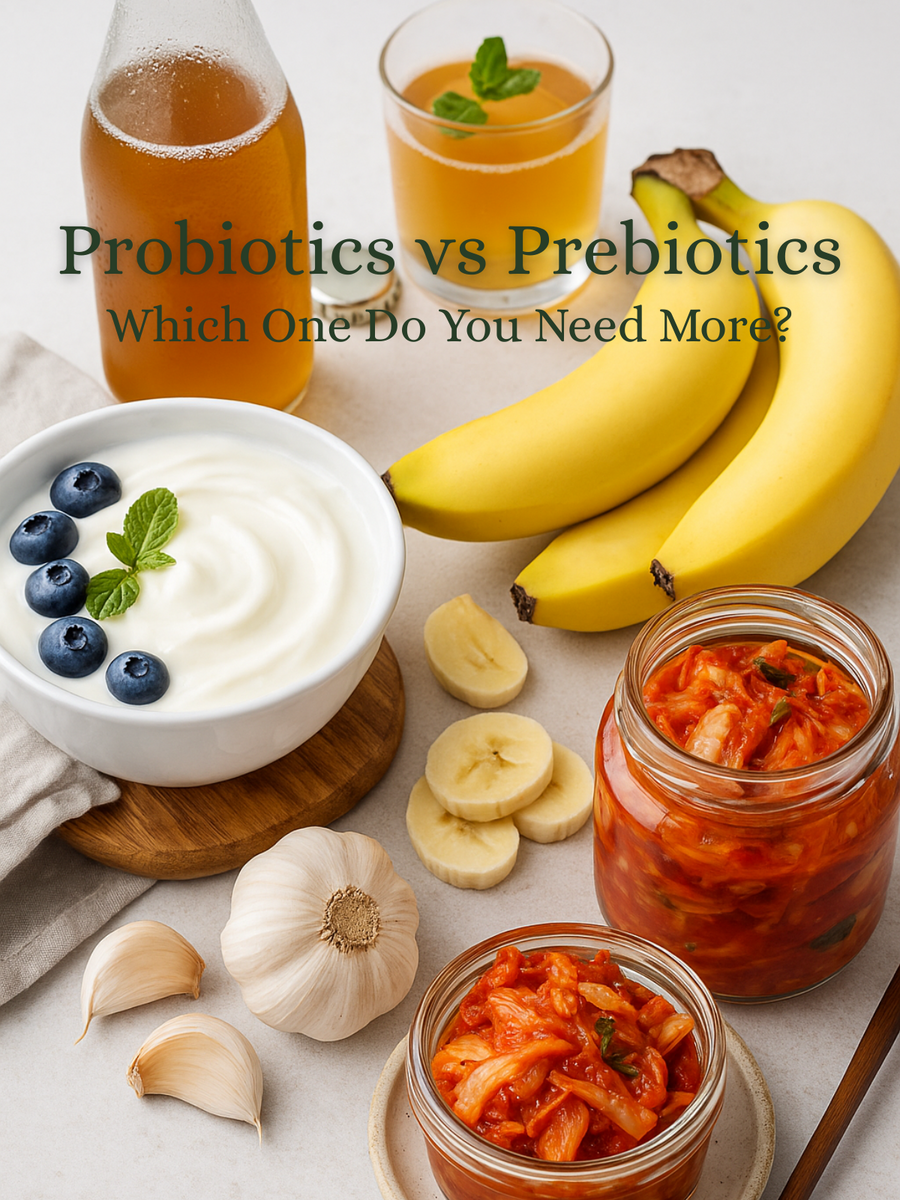 Probiotics vs Prebiotics: What’s the Difference & Which One Do You Need More?