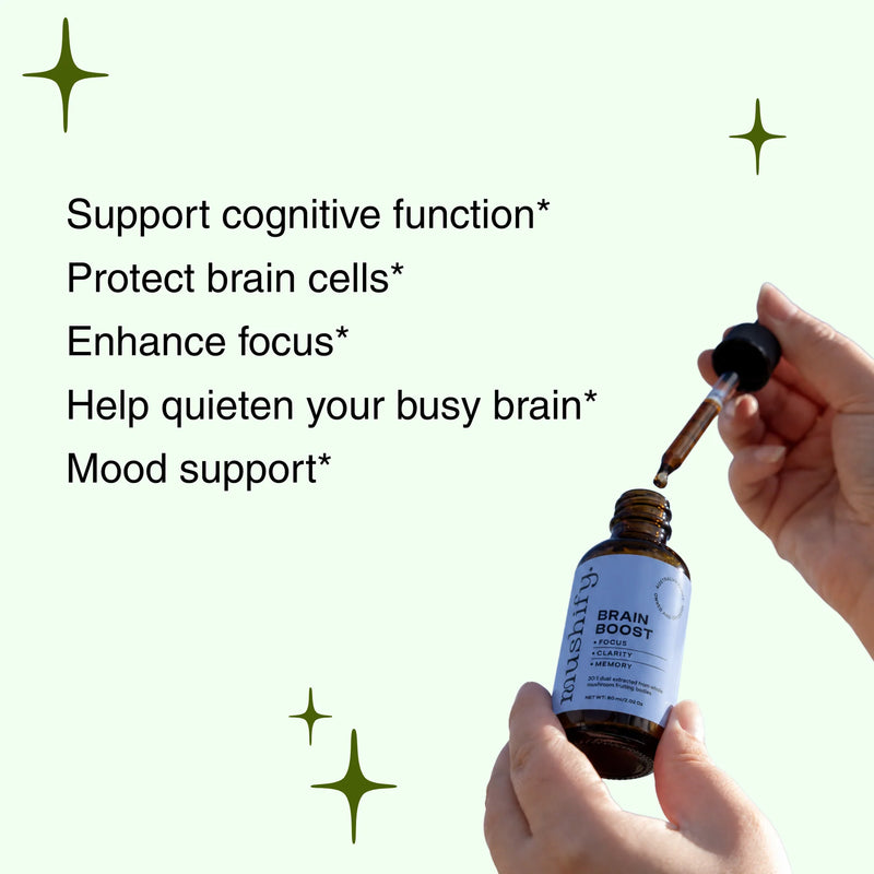 Brain Boost Lion's Mane and Rosemary Extract
