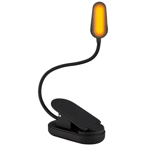 NoBlue Amber Book Light