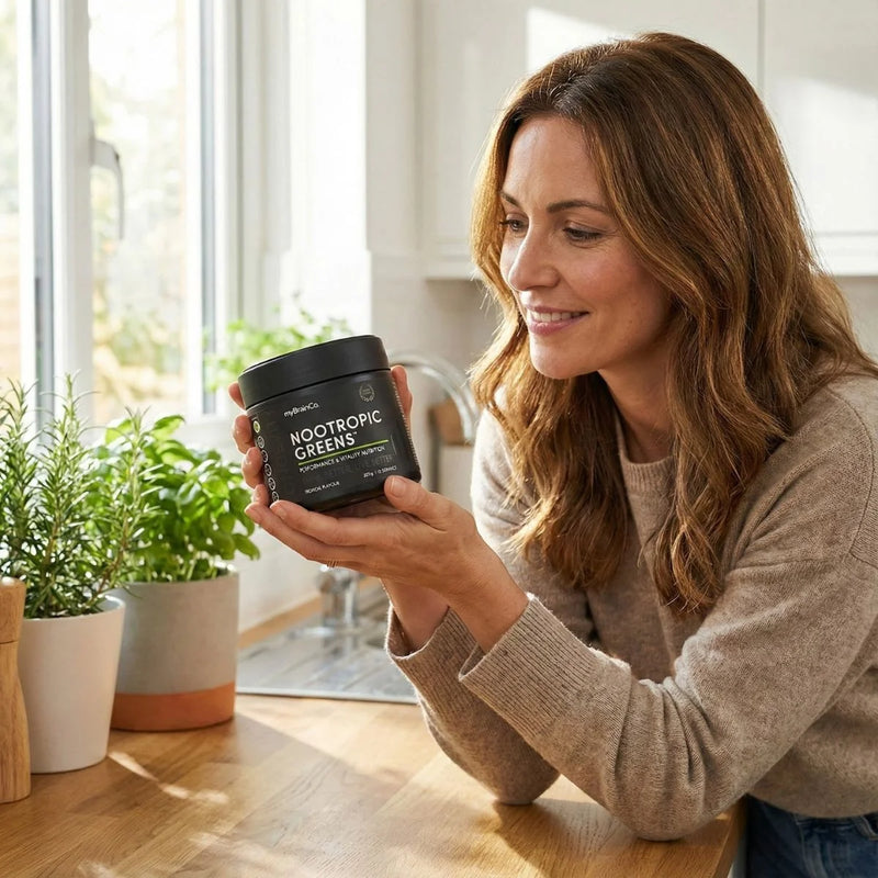 Nootropic Greens Powder with Probiotics