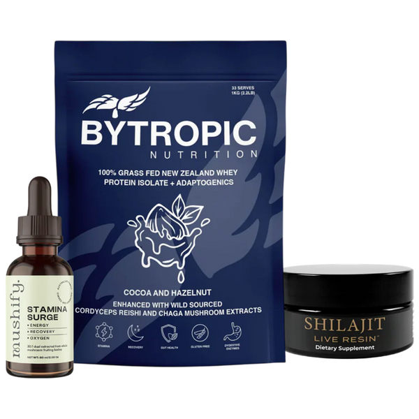 Power Trinity - Mineral Shilajit, WPI CRC Protein & Stamina Surge