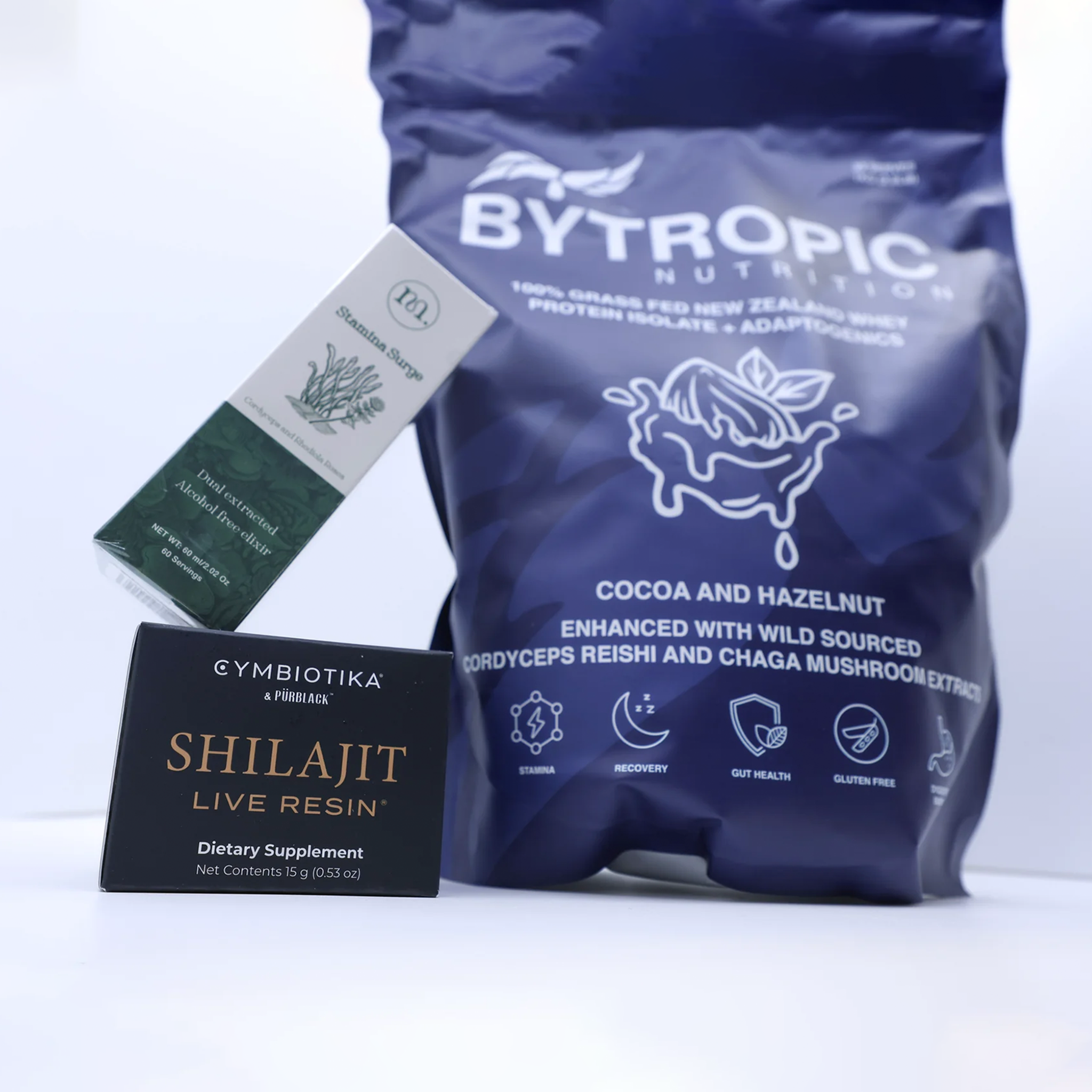 Power Trinity - Mineral Shilajit, WPI CRC Protein & Stamina Surge