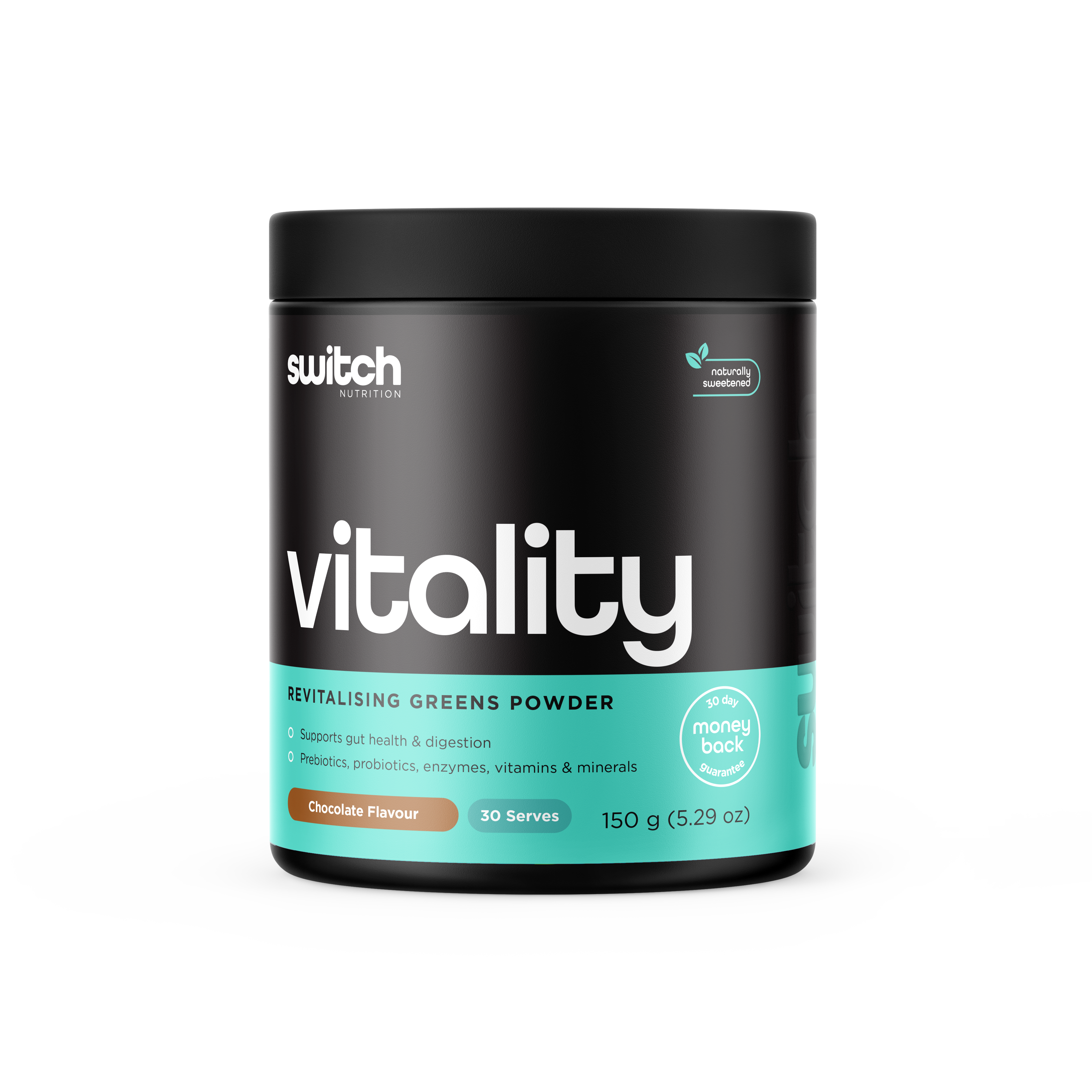 Vitality Switch Greens Powder 150g