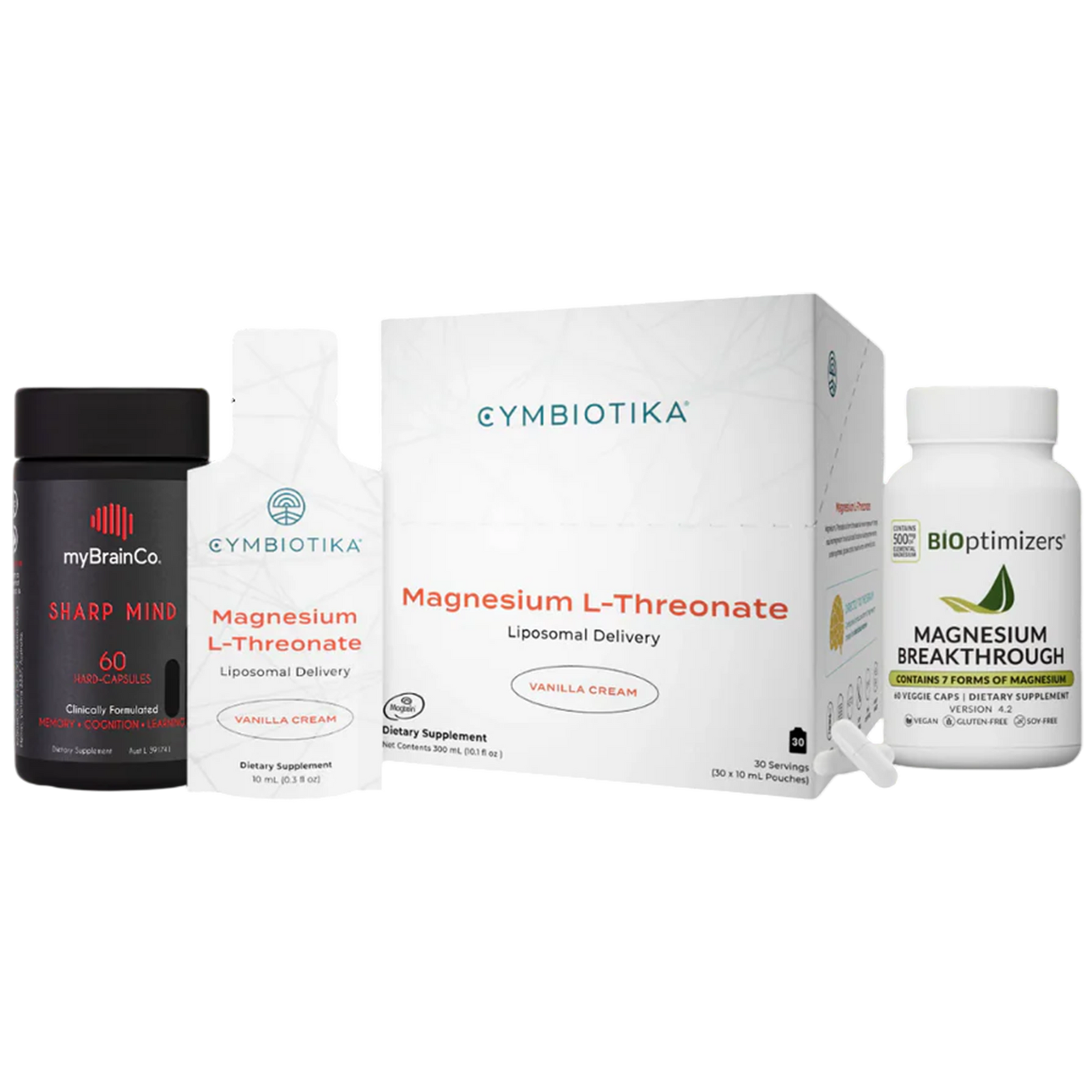 Clarity Trinity - Sharp Mind, Magnesium L-Threonate & Magnesium Breakthrough