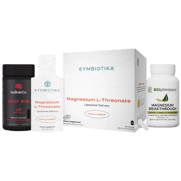 Clarity Trinity - Sharp Mind, Magnesium L-Threonate & Magnesium Breakthrough